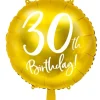 30 år Folieballon GULD