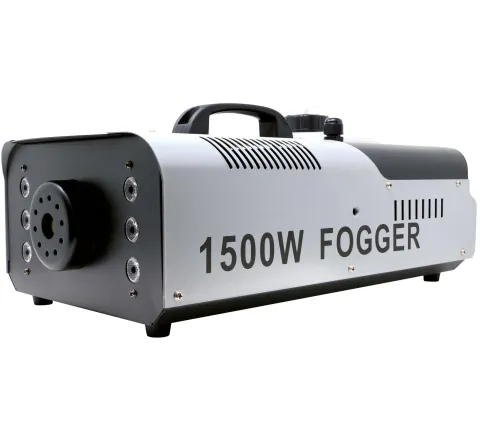 Røgmaskine med Lys og Fjernbetjening 1500W