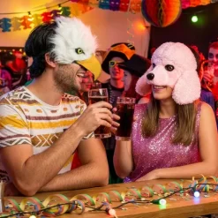Ørne Maske plys - Halvmaske
