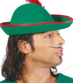 Robin Hood hat med fjer