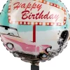 Rock´n Roll happy birthday folieballon