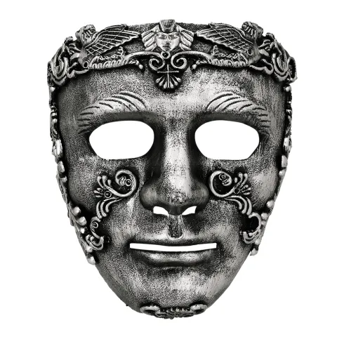Romersk sølv maske - Fabius