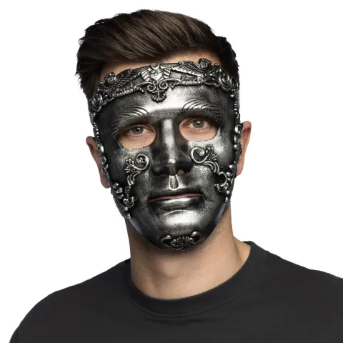 Romersk sølv maske - Fabius