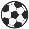 Rund Fodbolds serviet Ø 13,5 mm, 20 stk.