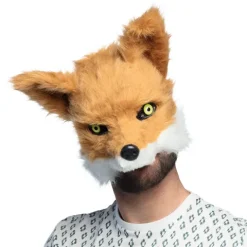 Ræve Maske Plys Halvmaske