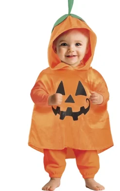 Sødt Græskar Poncho til Baby
