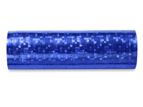 Serpentiner metallic Blå