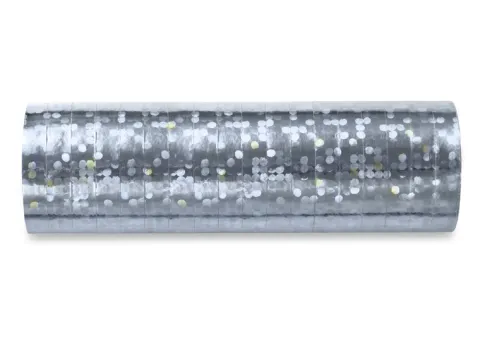 Serpentiner metallic Sølv