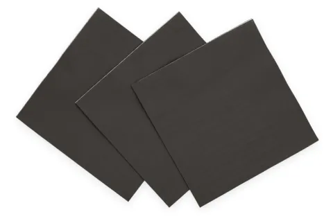 Servietter 33x33 i Sort