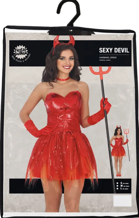 Sexy Djævl Kostume