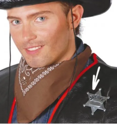 Sheriff Stjerne Metal