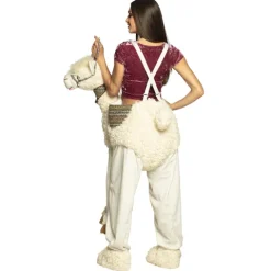 Sjovt Rid på Lama Kostume