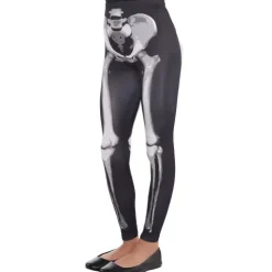 Skelet leggins til børn