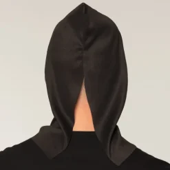 Skelet maske med hætte
