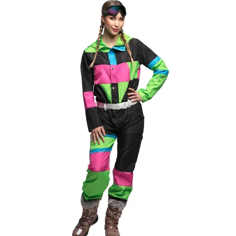 Ski suit 80's babe