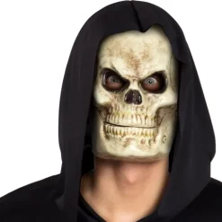 Skull Maske med Bevægelig Kæbe
