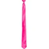 Slips i satin neon Pink