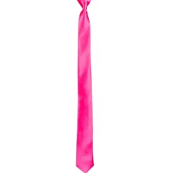 Slips i satin neon Pink