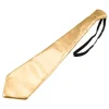 Slips med lynlås, metallic Guld
