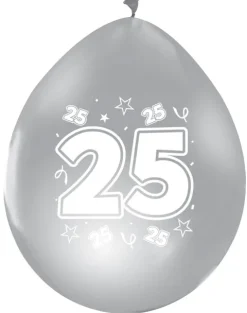 Sølvballoner 25
