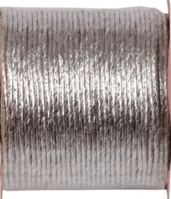 Snor i Metallic Sølv