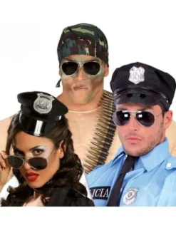 Solbrille, Top Gun, Politi