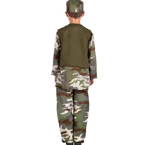 Soldat kostume dreng