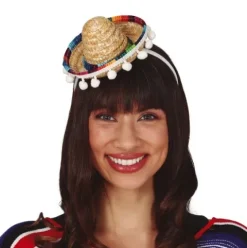 Sombrero MINI på hårbøjle