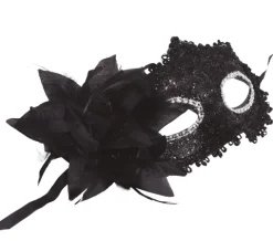 Sort blonde maske