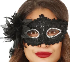 Sort blonde maske