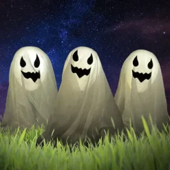 Spøgelse på spyd til Halloween haven