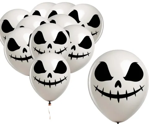 Spøgelses balloner til Halloween