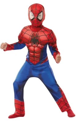Spiderman LUX børn med muskelkrop