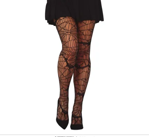 Spiderweb netstrømper