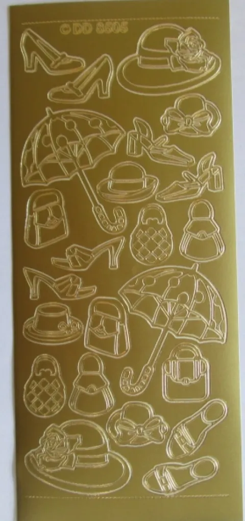 Stickers med dameting