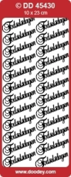 Stickers med fødselsdagen