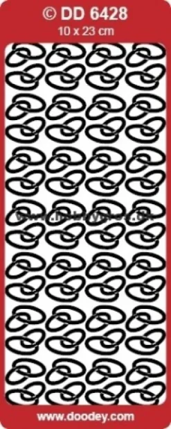 Stickers med 56 x dobbeltringe