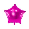 Stjerne folieballon Pink 48cm