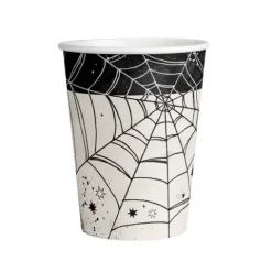 8 stk. krus Halloween Motiv Spider