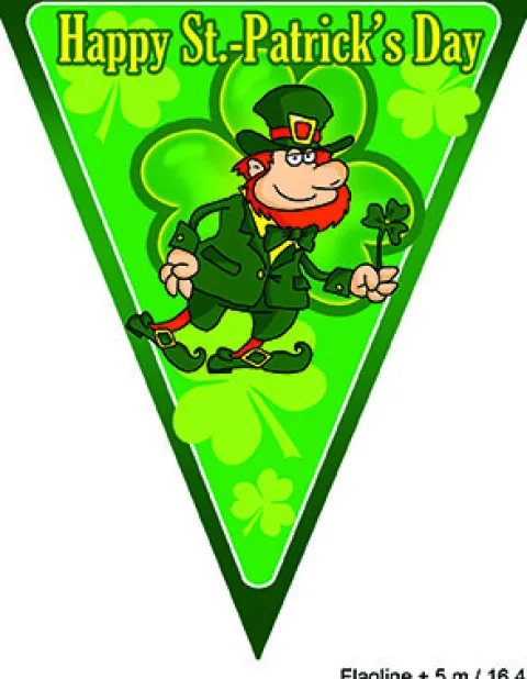 St.patricks day flagbanner