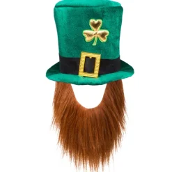 St.Patricks day høj hat med skæg