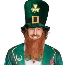St.Patricks day høj hat med skæg