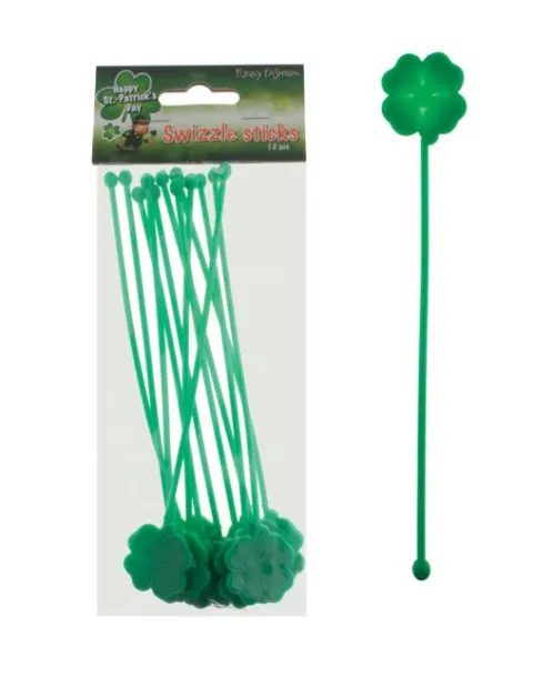 St.Patricks day rørepind 12 stk