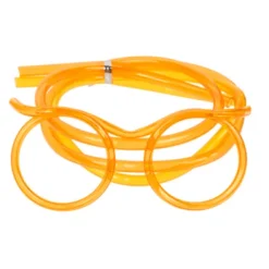 Sugerørs briller orange