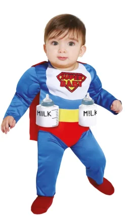 Superbaby kostume til de mindste