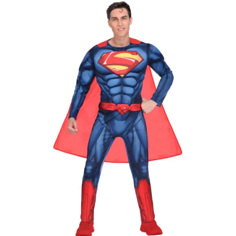 Superman kostume til voksne LUX