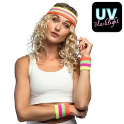 Svedbånd sæt neon UV