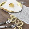Tal konfetti stor 70 guld
