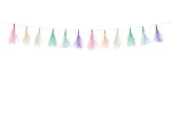 Tassel Guirlande pastel