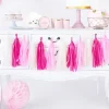 Tassel guirlande ROSA mix